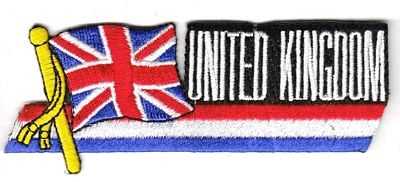 Großbritannien Sidekickaufnäher Patch