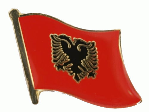 Albanien Pin