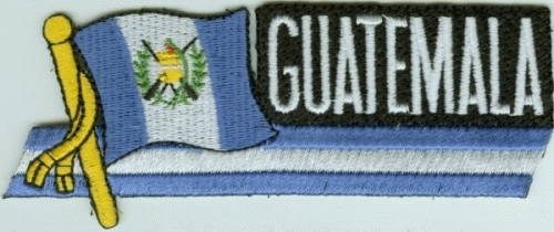 Guatemala Sidekickaufnäher Patch