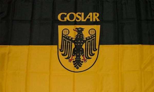 Goslar Flagge 90x150 cm,160 Dernier (G)