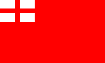 Red Ensign 1620-1707 Flagge 60x90 cm