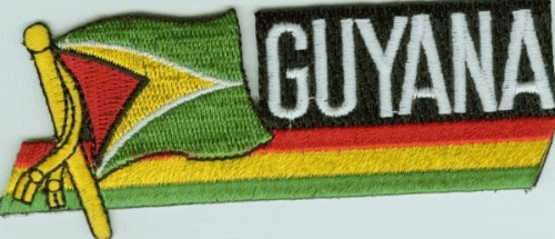 Guyana Sidekickaufnäher Patch