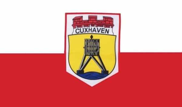 Cuxhaven Stadt Flagge 90x150 cm