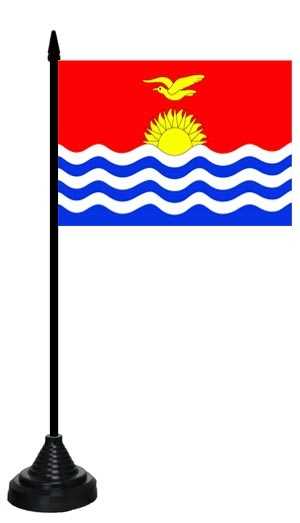 Kiribati Tischflagge 10x15 cm