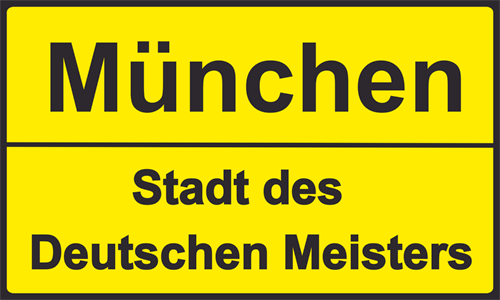 München Stadt des Deutschen Meisters Flagge 90x150 cm