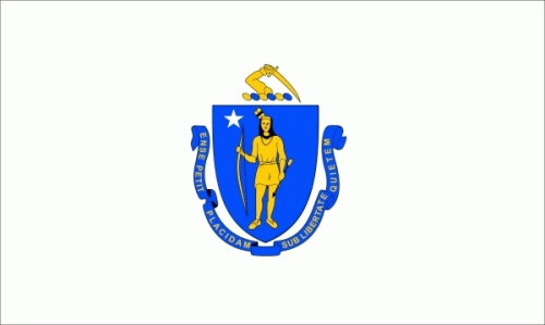 Massachussetts Flagge 90x150 cm