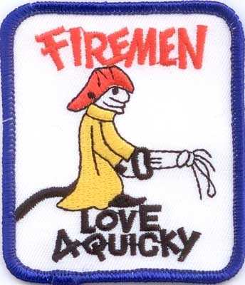 Feuerwehrmann Aufnäher / Patch