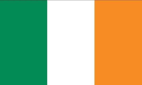 Irland Bootsflagge 30x45 cm