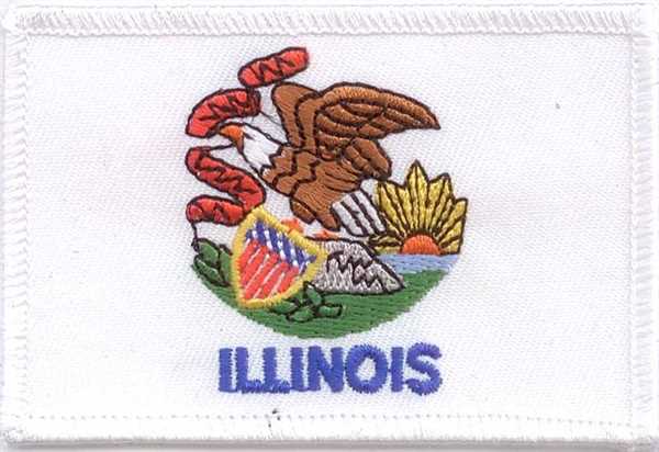 Illinois Aufnäher / Patch