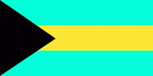 Bahamas Flagge 60x90 cm