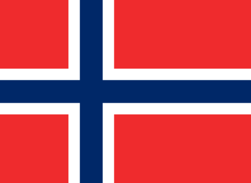 Norwegen Flagge 150x250 cm kein Onlinehandel weißer Streifen zum Teil rosa