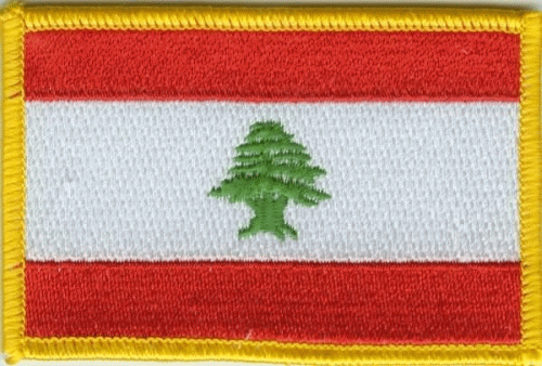 Libanon Aufnäher / Patch