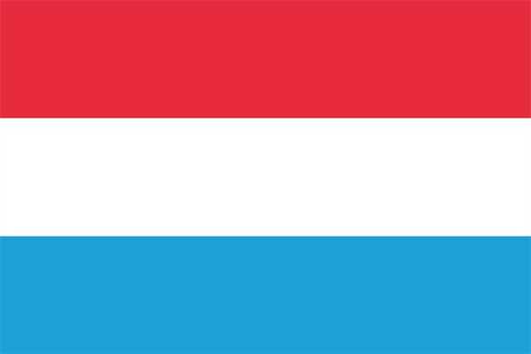 Luxemburg ohne Wappen Flagge 90x150 cm