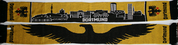 Dortmund Silhouette Schal Sonderangebot