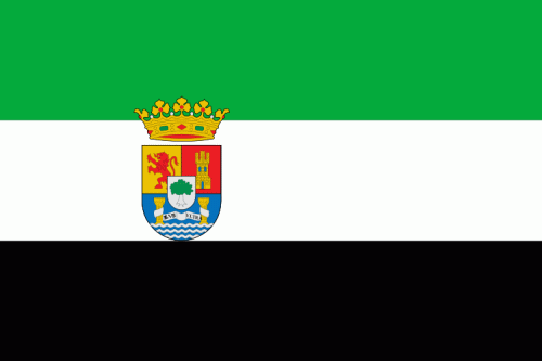 Extremadura Flagge 90x150 cm