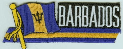 Barbados Sidekickaufnäher Patch