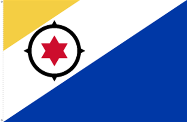 Bonaire (Niederländische Antillen) Flagge 90x150 cm