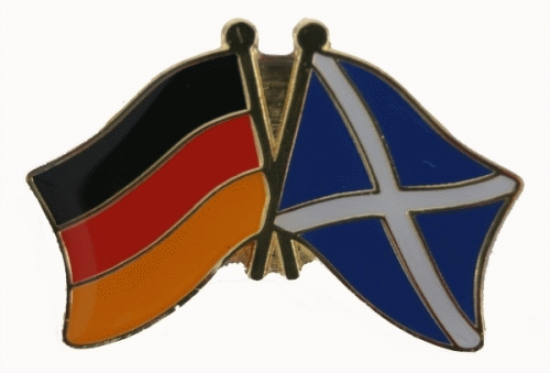 Deutschland / Schottland Freundschaftspin