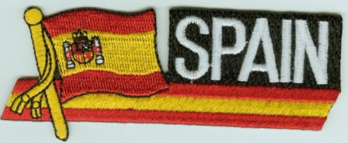 Spanien Spain Sidekickaufnäher Patch