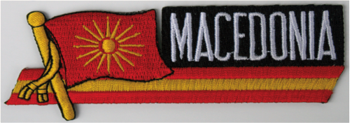 Mazedonien Sidekickaufnäher Patch