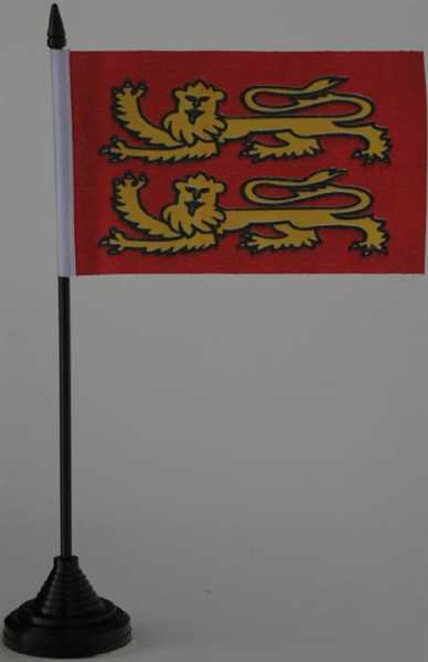 Normandie Tischflagge 10x15 cm