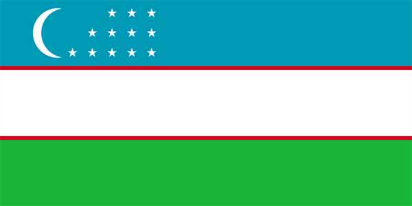 Usbekistan Flagge 90x150 cm