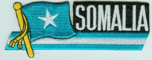 Somalia Sidekickaufnäher Patch