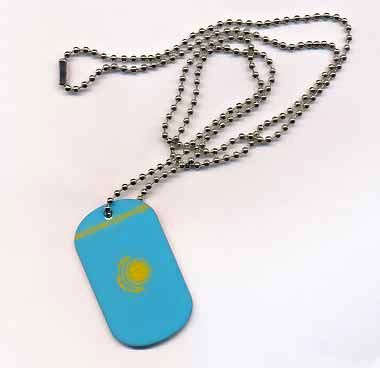 Kasachstan Dog Tag 30x50 mm (Erkennungsmarke)