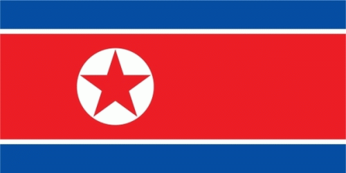 Nordkorea Flagge 90x150 cm,160 Dernier (G)