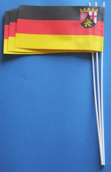 Rheinland-Pfalz Papierflagge VPE 50 Stück Abverkauf