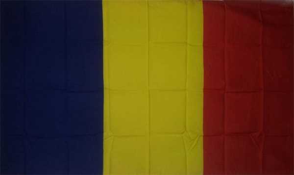 Tschad Flagge 90x150 cm,160 Dernier (G)