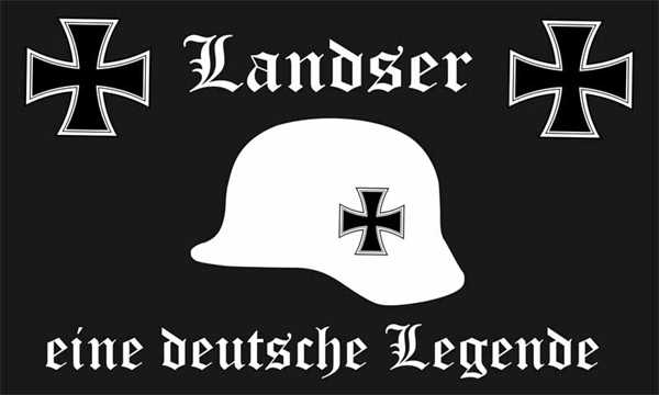 DR-Landser eine deutsche Legende 90x150 cm Digitaldruck