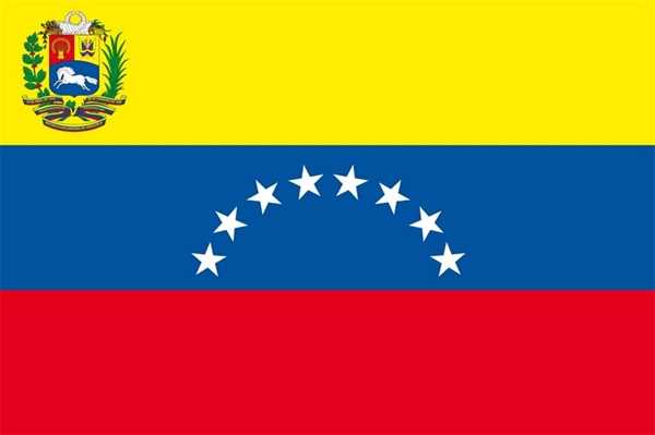 Venezuela Flagge ab 2006 8 Sterne Sterne 60x90 cm