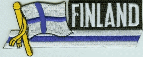 Finnland Sidekickaufnäher Patch