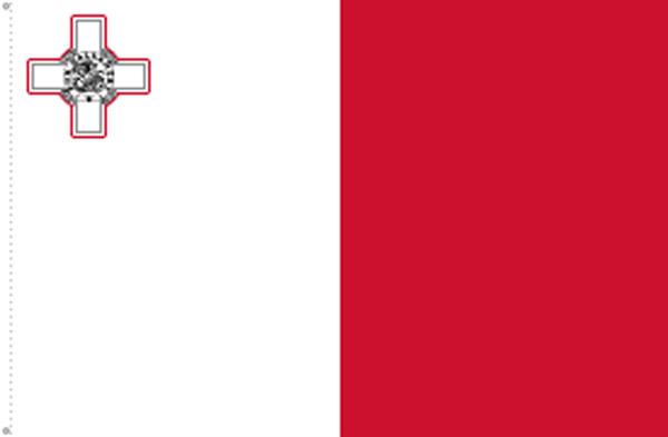 Malta Flagge 90x150 Cm Europa Flaggen 90 X 150 Cm Flaggengrossen Fahnen Info