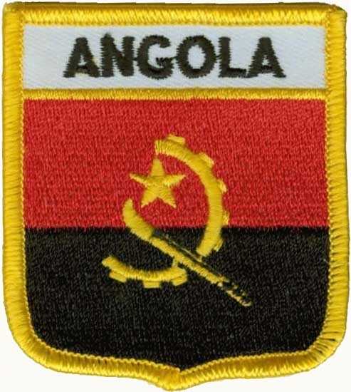 Angola Wappenaufnäher / Patch