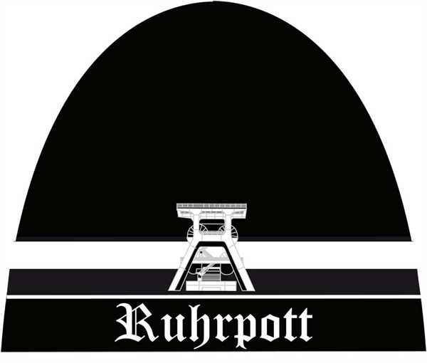 Ruhrpott Förderturm Strickmütze