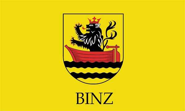 Binz Ostseebad Rügen Flagge 90x150 cm