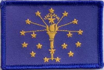 Indiana Aufnäher / Patch