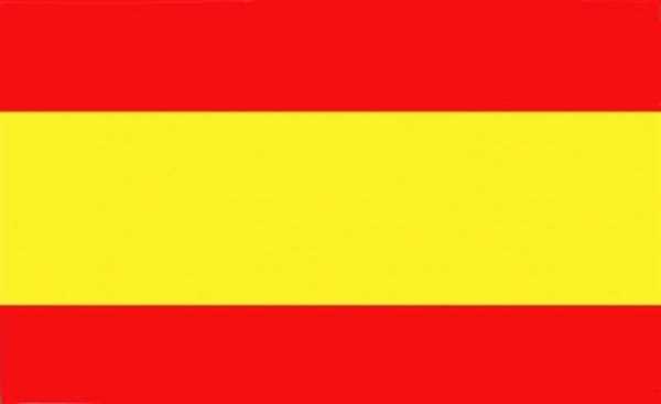 Spanien ohne Wappen Flagge 60x90 cm