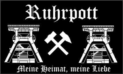 Ruhrpott 1 Flagge 90x150 cm