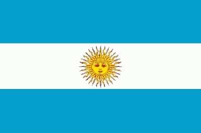 Argentinien Flagge 150x250 cm