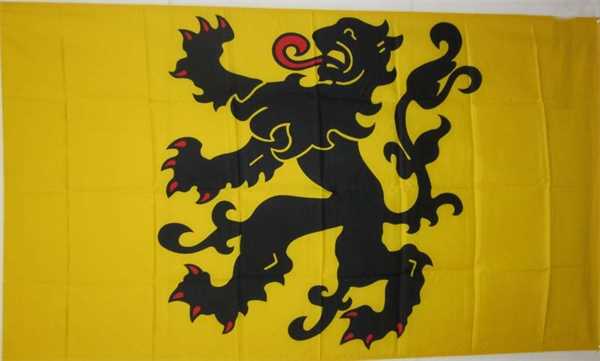 Flandern (Region) Belgien Flagge 90x150 cm,160 Dernier (G)