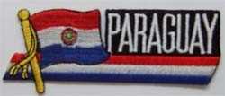 Paraguay Sidekickaufnäher Patch