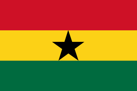 Ghana Flagge 60x90 cm