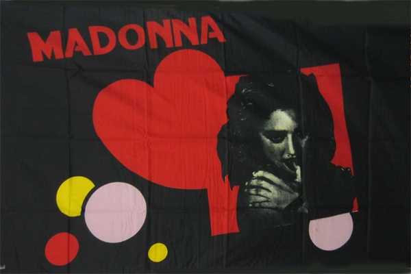 Madonna Flagge 90x150 cm,160 Dernier (G)Abverkauf