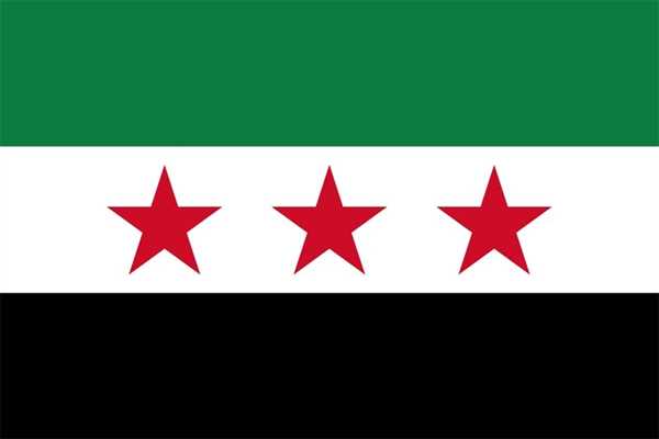 Syrien alt Flagge 90x150 cm