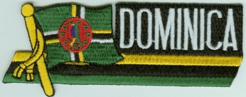 Dominica Sidekickaufnäher Patch