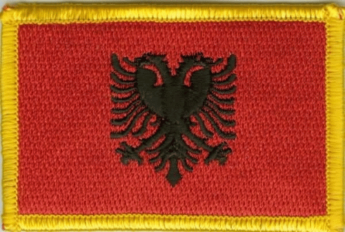 Albanien Aufnäher / Patch