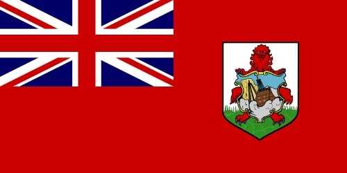 Bermuda Bootsflagge 30x45 cm